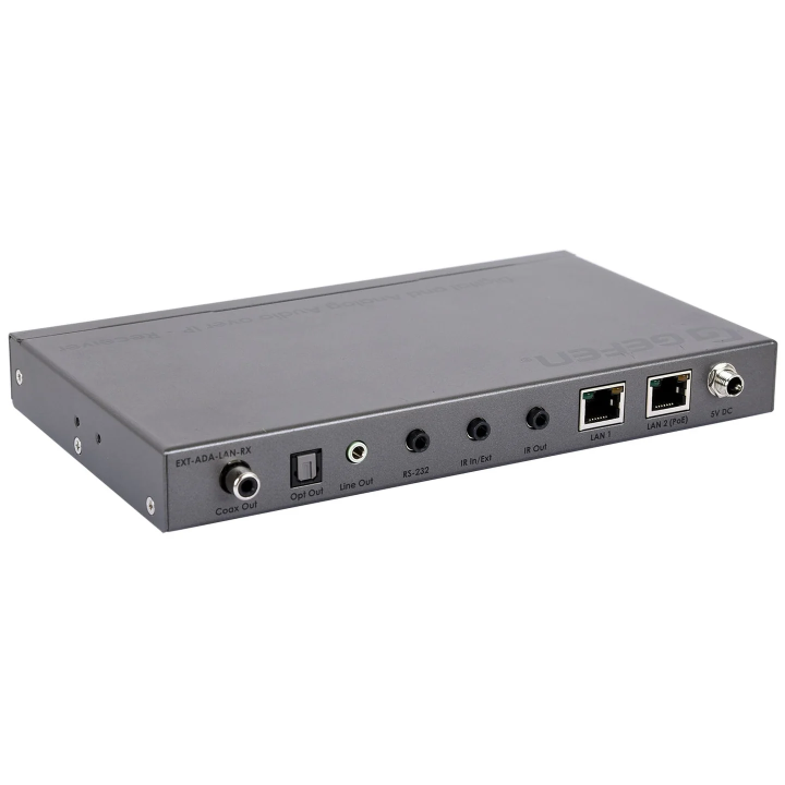 Récepteur Audio analog et digital et sur IP avec RS232 et IR Gefen
