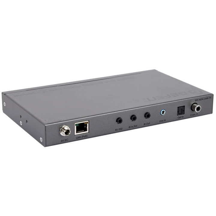 Emetteur Audio analog et digital et sur IP avec RS232 et IR Gefen