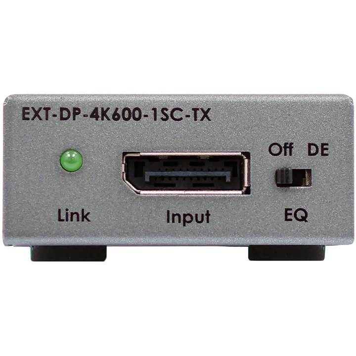 Extendeur DisplayPort 4K 600MHz sur fibre optique multimode SC à 200m Gefen