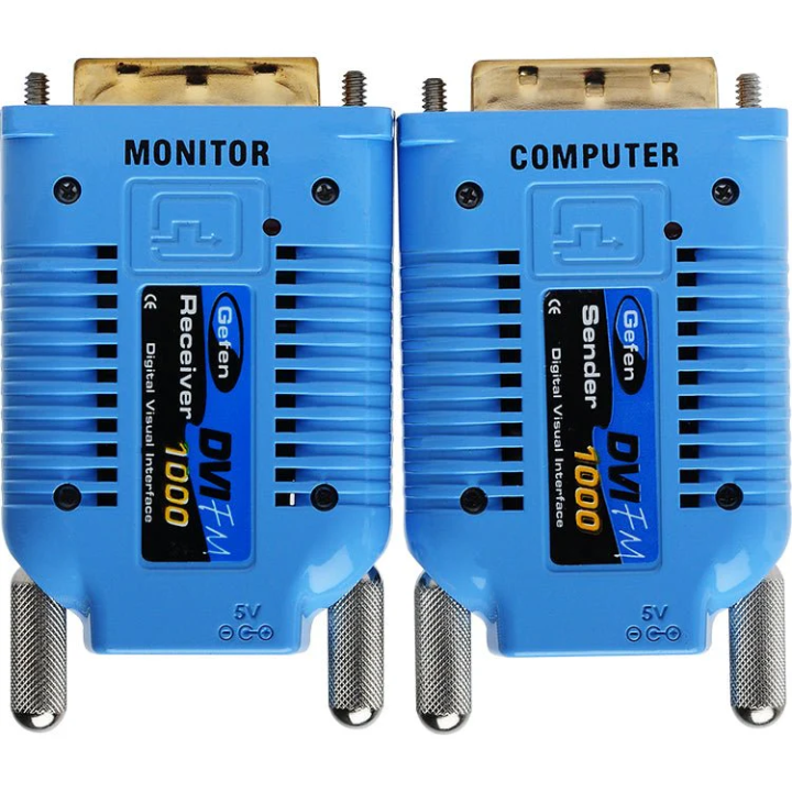 Extendeur DVI sur un seul brin fibre optique SC jusqu'à 1,7 Km Gefen