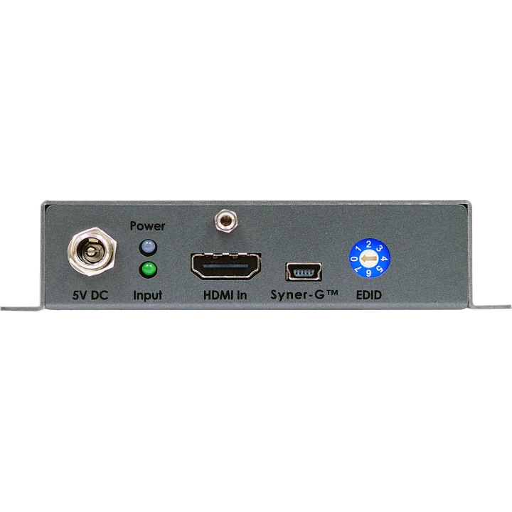 Distributeur Scaler 1x2 en HDMI2.0 HDR 4K 600MHz, Deembedder audio Gefen