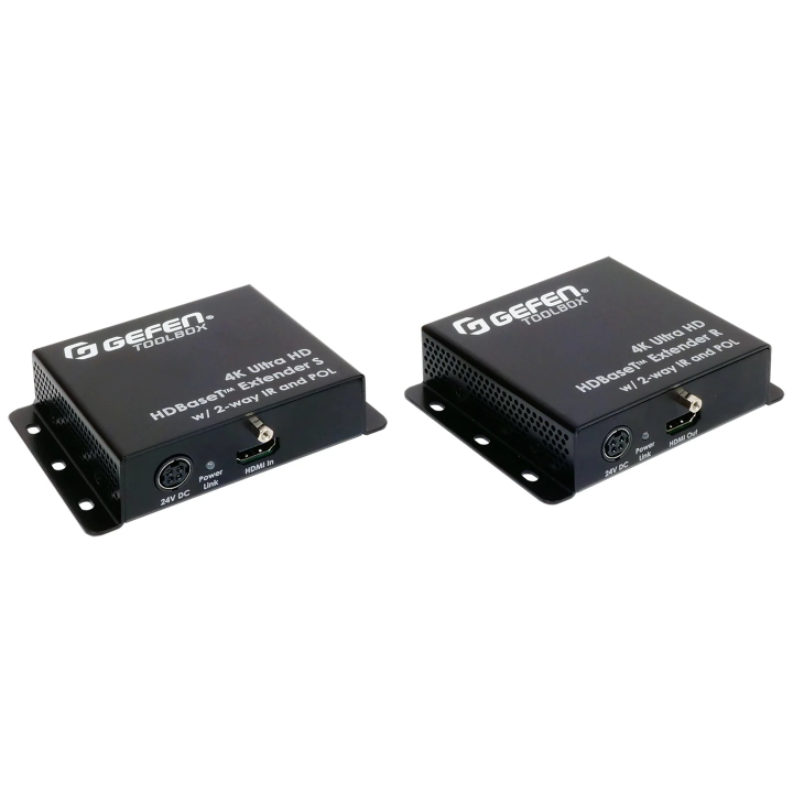 Extendeur HDMI2.0 HDBaseT 4K Ultra HD, IR sur Cat5e à 70m (40m 4K) Gefen