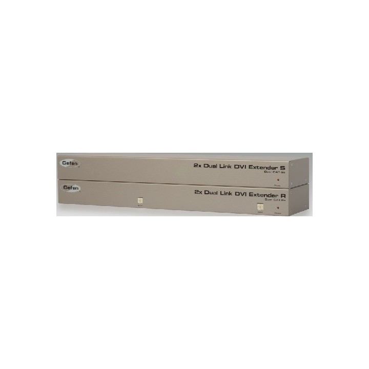 Extendeur 2x DVI Dual-Link DVI sur 2x Cat6 jusquà 60m Gefen