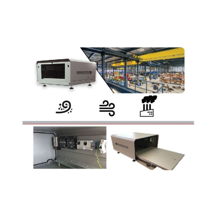 Boîtier de projecteur extérieur Audipack AUD-POLLUTIO-L | grande taille | protection - AUD-POLLUTIO-L - Audipack