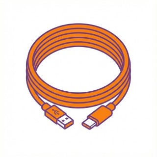 Câble USB AVer AVE-USB2B-SCREW | 5m | USB2.0 - AVE-USB2B-SCREW - AVer