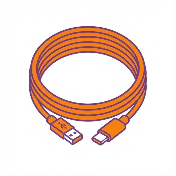 Câble USB AVer AVE-USB2B-SCREW | 5m | USB2.0 - AVE-USB2B-SCREW - AVer
