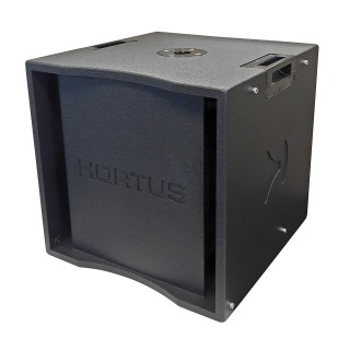 Hortus - Caisson de Basse Amplifié Mono 12p, 2 voies 1000W + 250W AES Hortus