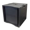 Hortus - Caisson de Basse Amplifié Mono 12p, 2 voies 1000W + 250W AES Hortus