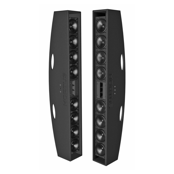 Hortus - Enceinte colonne Micromax 8 x 4p - 8 ou 16 Ohms - Blanche Hortus