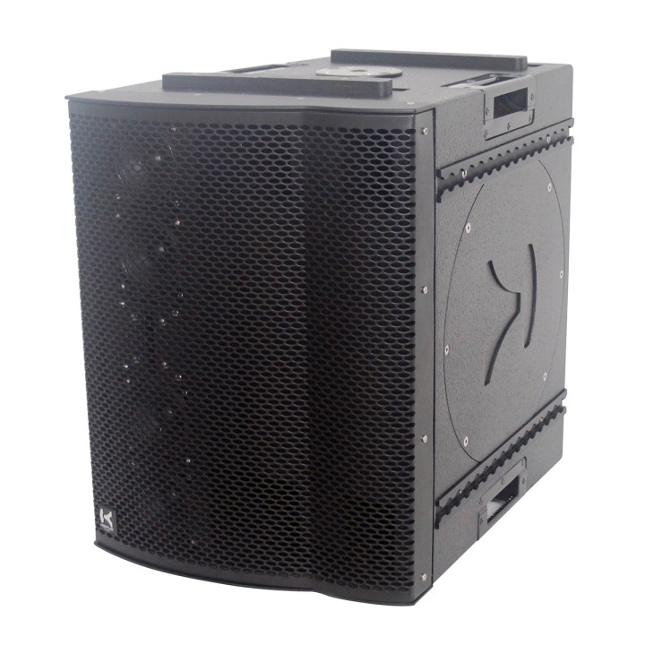 Hortus - Enceinte Large Bande Active 2 voies Noire - 1000W + 250W Hortus