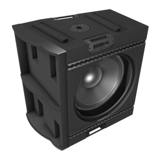 Hortus - Caisson de Basse Passif 15p 1000W - Noir Hortus