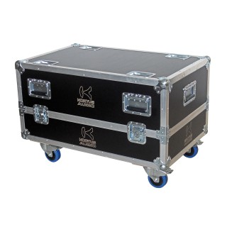 Hortus - Flight Case pour 6 x S6.1 + 4 Roues Freinées Hortus