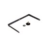 Hortus - Lyre de Fixation en U + 2 molettes pour CT30 - Noire Hortus