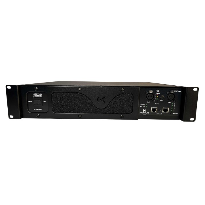 Hortus - Amplificateur 3 voies +DSP 19p/2U - 1 x 245W+2 x 125W Hortus