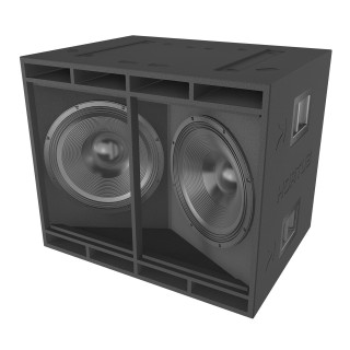 Hortus - Caisson de Basse Passif 2000W AES - 4 Ohms - 2 x 18p - Club Hortus