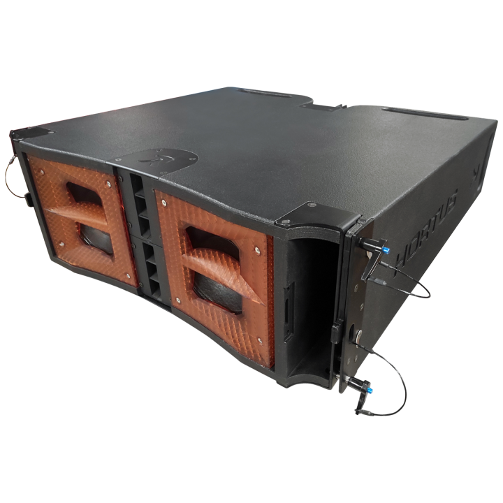 Hortus - Line Array Actif 2 voies 1550W 12p LF, 800W 2x8p MF, 200W Hortus
