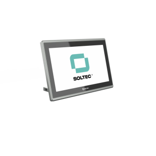 Moniteur rétractable manuel 17,3p Ligne DES-H pour table de conseil Soltec