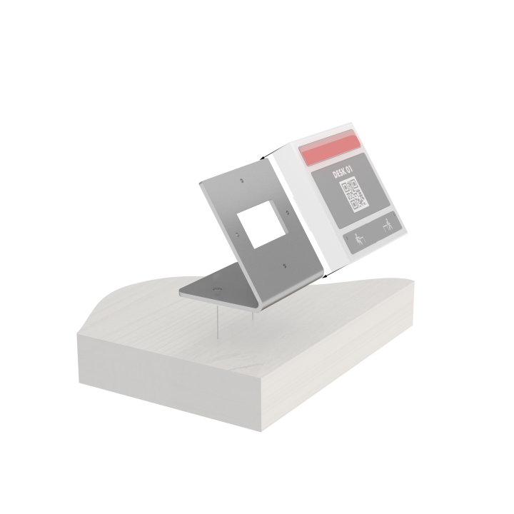 Support de bureau Cue CUE-TABLEHOLDER55 | installation unités p55p | compact, robuste Cue