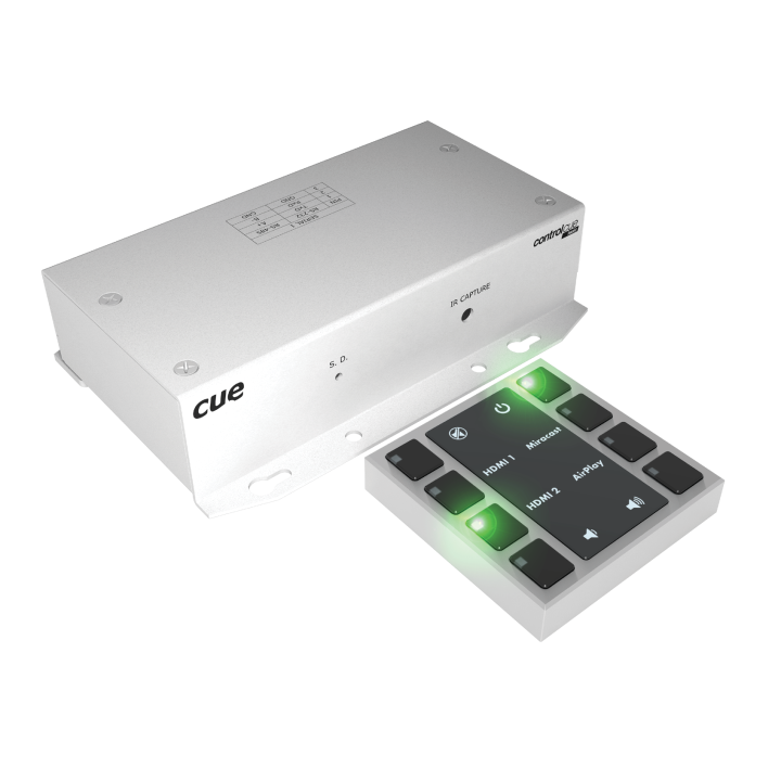 Panneau de commandes Cue CUE-LITE-BASIC-W | clavier à touches blanches Cue