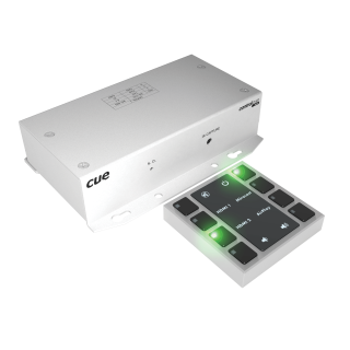 Panneau de commandes Cue CUE-LITE-BASIC-A | clavier aluminium blanc Cue