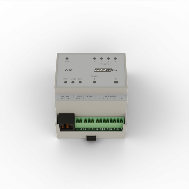 Contrôleur domotique Cue CUE-CONTROL-KNX-D | KNX | ports série Cue