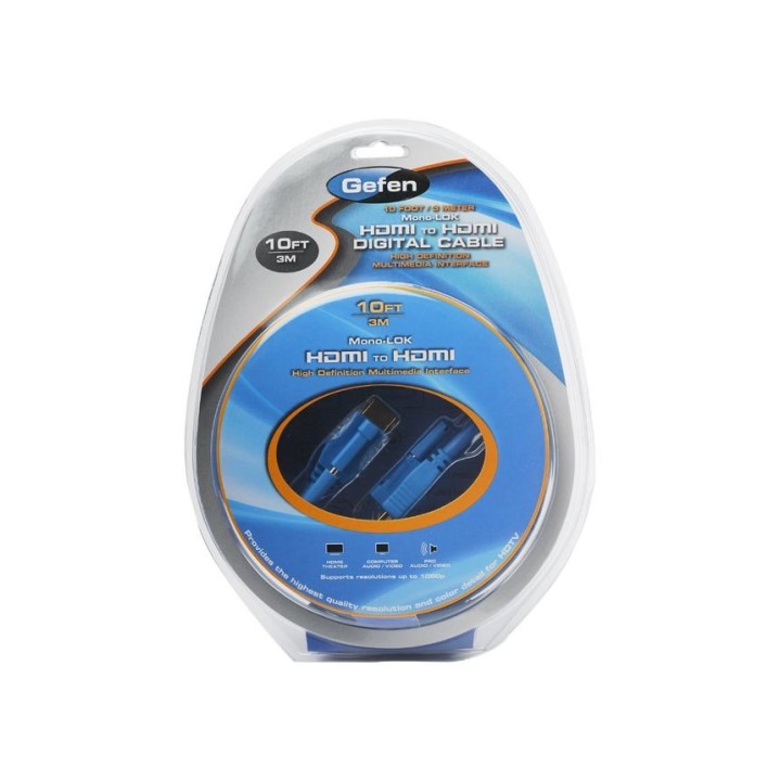 Cordon HDMI Gefen CAB-HDMI-RP-10MM | 1080p | mâle/mâle 3m