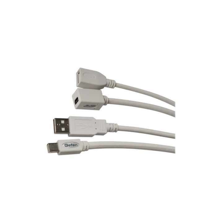 Cordon Combo USB et Mini Display Port Gefen CAB-MDPUSB-10MF | mâle/femelle | 3 m