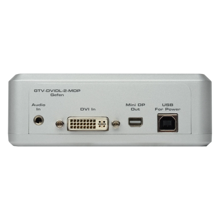 Convertisseur DVI Dual Link Gefen GTV-DVIDL-2-MDP | audio | Mini DisplayPort