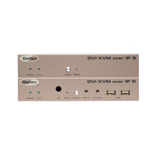 Émetteur Vidéo Gefen EXT-DVIKVM-LANTX | KVM DVI USB | audio RS232 IR