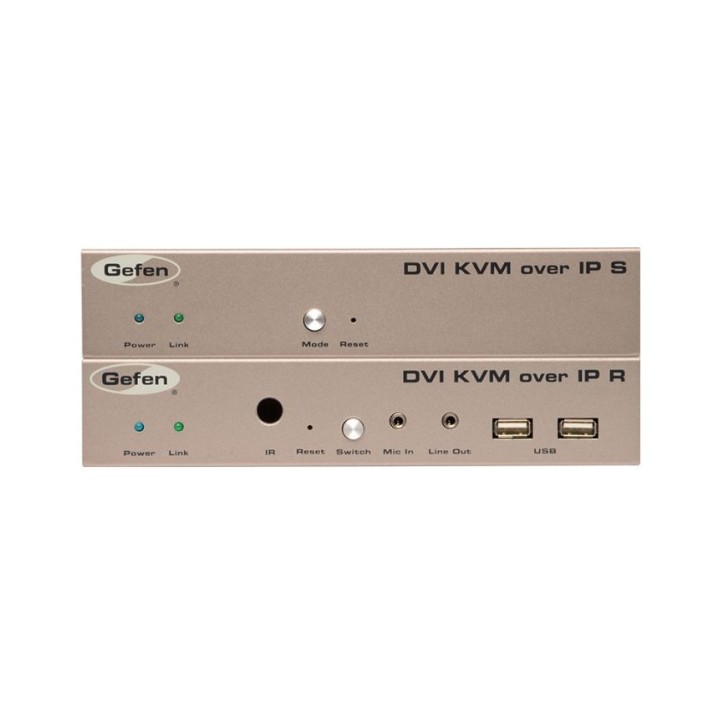 Émetteur Vidéo Gefen EXT-DVIKVM-LANTX | KVM DVI USB | audio RS232 IR