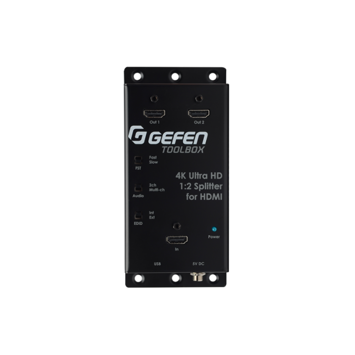 Distributeur HDMI Gefen GTB-HD4K2K-142C-BL | Ultra HD-4K | Ultra plat