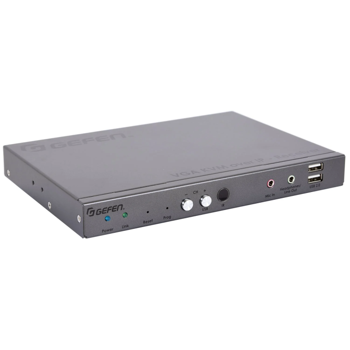 Récepteur Vidéo Gefen EXT-VGAKA-LANS-RX | IP KVM | VGA, USB