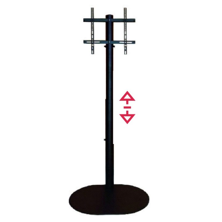 Pied extensible omb OMB-0.286 | 32 à 65 VESA 600*400 | Noir