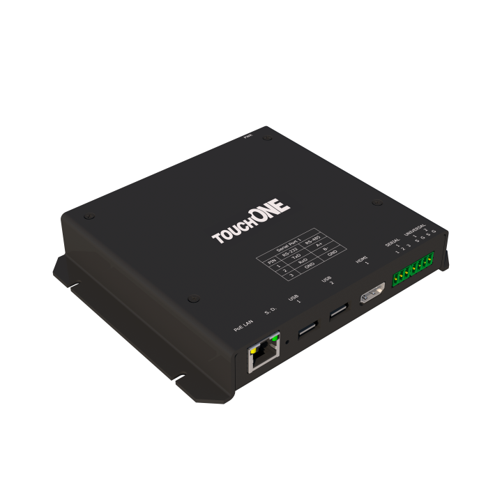 Boîtier d’affichage de synthèse CUE-TOUCHONE-OVER | réservation de salles | hdmi Cue