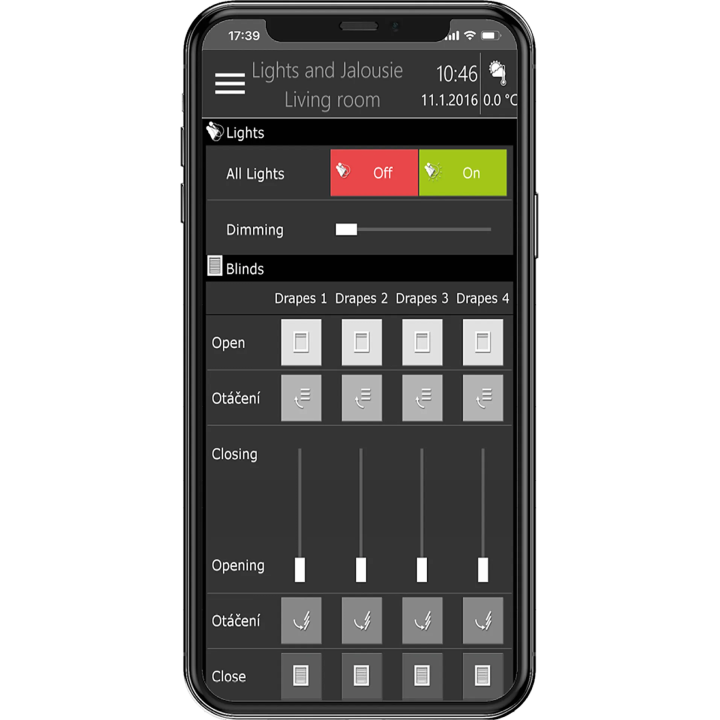Appli Cue CUE-APP | téléphone, tablette ou PC