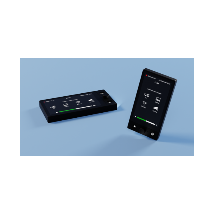 Panneau tactile Cue CUE-TOUCH-5-KNOB | 5p câblé | bouton rotatif