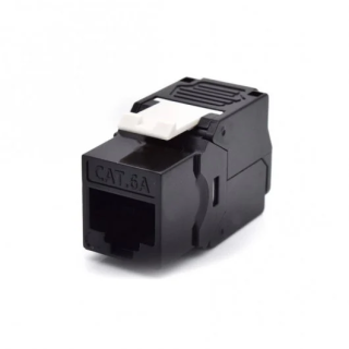Module Keystone RJ45 Element One E1-KEY-RJ45-N | Cat.6 | Noir
