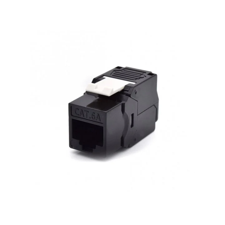 Module Keystone RJ45 Element One E1-KEY-RJ45-N | Cat.6 | Noir