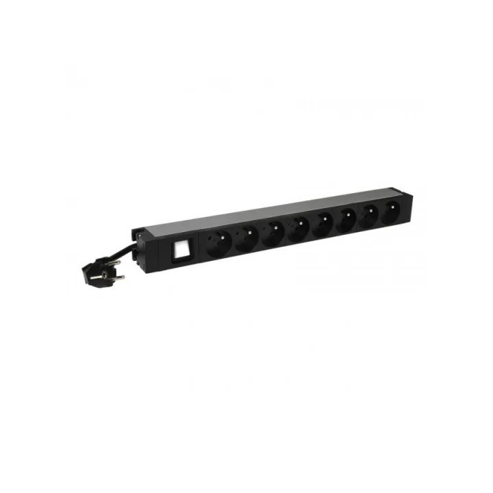 Alimentation en rack Middle Atlantic 646822 | 8 prises françaises | 19 pouces