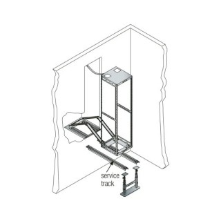 Support mural Middle Atlantic TRACKL | robuste | ajustable