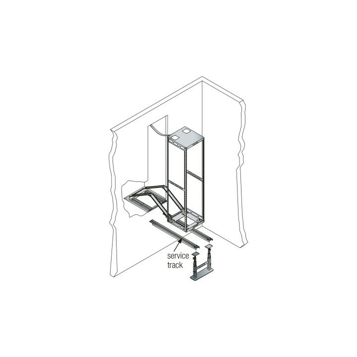 Support mural Middle Atlantic TRACKL | robuste | ajustable