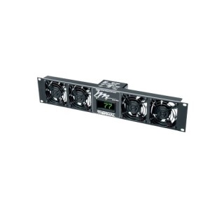 Ventilateur Middle Atlantic IUQFP-4D | 2U | panneau avec affichage
