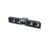 Ventilateur Middle Atlantic IUQFP-4D | 2U | panneau avec affichage
