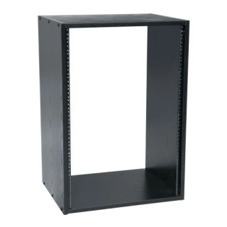 Cadre de baie Middle BRK20-22 | métal noir 20U | 55,9cm profondeur