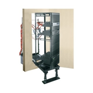 Baie encastrée Middle Atlantic AX-SXR-43 | pull-out rotative | 43U noire