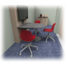 Bulle de Com acoustique Kamo KMO-BDCM-1150-TU | 3 places | pied tulipe