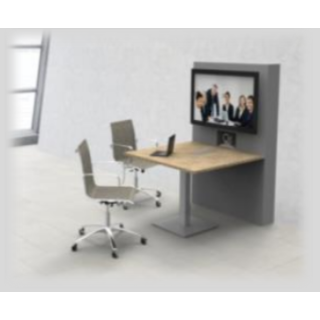 Bulle de Com Kamo KMO-BDCL-1150 | Ligne 3 places | 1350x1150mm