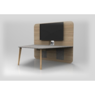 Bulle de Com Kamo KMO-BDCT-1600-BOIS | TANGO 5 places | 1800x2200mm