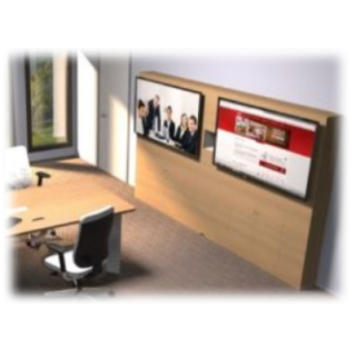 VisioPanel Kamo KMO-VPL-2500-2E | 2500x200mm | H1800mm