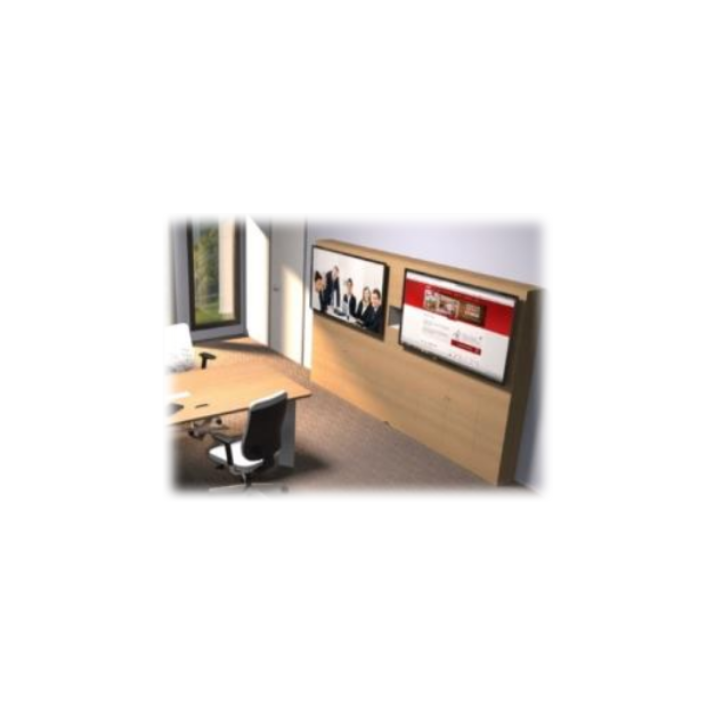 VisioPanel Kamo KMO-VPL-2500-2E | 2500x200mm | H1800mm
